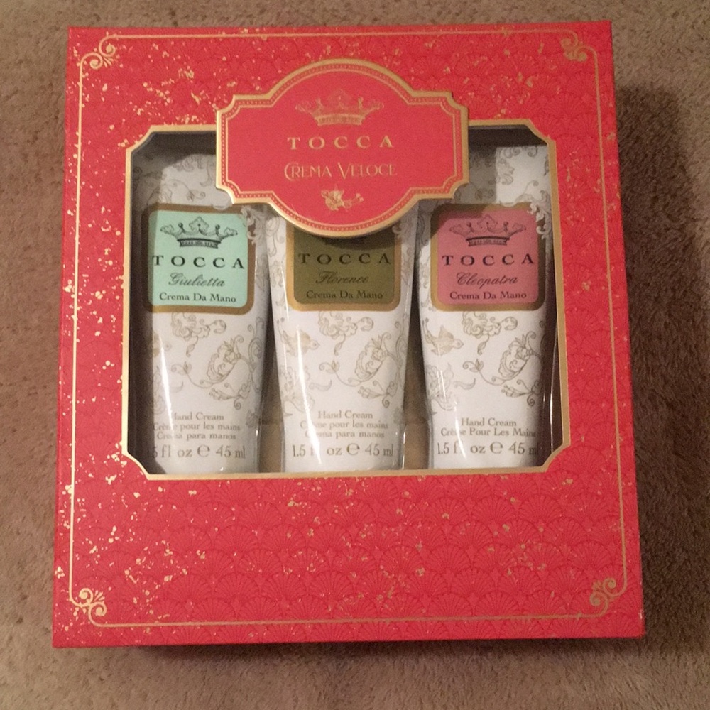 Tocca Crema Veloce Luxury Hand Cream CollectionNew